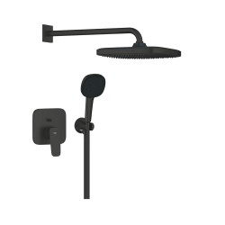 GROHE CUBEO - вграден комплект за баня, матово черно