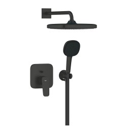 GROHE CUBEO - вграден комплект за баня, матово черно