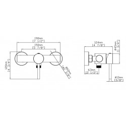 Душ смесител ARTEMIS SO903F11-S