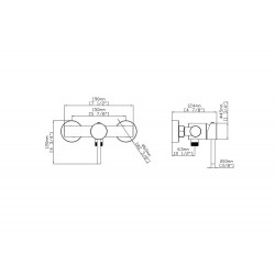 Смесители за баня ARTEMIS SO903F11-C