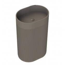 Сободностоящата овална мивка Avonite Oval Stripes