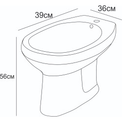 Биде ICC 5002