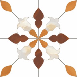 Флорални плочки за баня Aramis Ambar