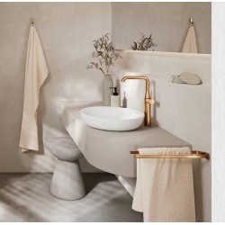 Висок смесител Grohe Essence в розово злато