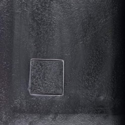 Поддушово корито ROUGH STONE в черен мат