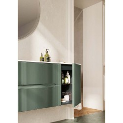 Окачен шкаф Easy Cannettato H45-08 с оребрена фасада