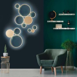 Аплик Pois Oro - модерен стенен акцент от Ondaluce