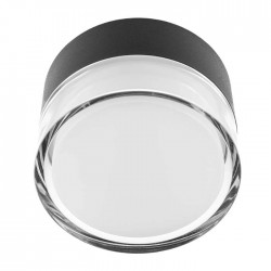 LED плафон Luminary, черен, 12W
