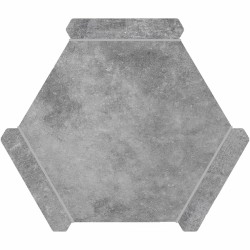 Шестоъгълен гранитогрес LANCELOT GREY