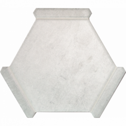 Шестоъгълен гранитогрес LANCELOT WHITE от Испания