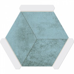 Шестоъгълен гранитогрес ROCKVILLE TURQUOISE