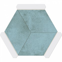Шестоъгълен гранитогрес ROCKVILLE TURQUOISE