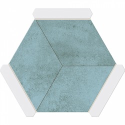 Шестоъгълен гранитогрес ROCKVILLE TURQUOISE