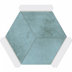 Шестоъгълен гранитогрес ROCKVILLE TURQUOISE