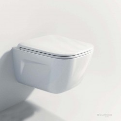 Стенна тоалетна New Light с плавно затваряща се седалка