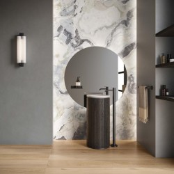 Гранитогрес Dover White 120x280 - елегантен мраморен стил