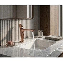 Луксозен смесител за умивалник в розово злато ROSE GOLD WZMZ-065