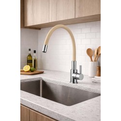 Кухненски смесител BEIGE HG82961 с керамичен механизъм