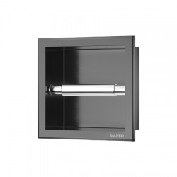 Вграден държач за хартия Wall Box 1 в Gun Metal