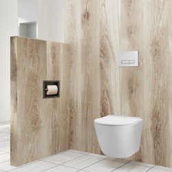 Вграден държач за хартия Wall Box 1 в Gun Metal