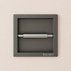 Вграден държач за хартия Wall Box 1 в Gun Metal