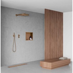 Меден линеен сифон Balneo Duplex Next с двулицев панел