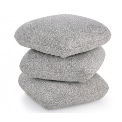Елегантен сив пуф Antara Grey