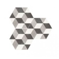 Cube B&W - декоративен гранитогрес с черно-бял дизайн