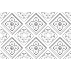 Класически бял декоративен гранитогрес