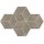 Mosaico Square Taupe - декоративен кафяв гранитогрес