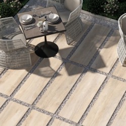 Greenwood H20 - гранитогрес с дъбов дизайн за външни пространства
