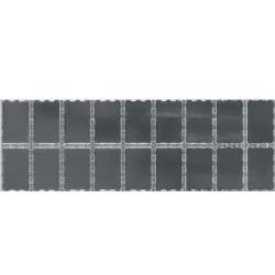 Стенни плочки за баня декорна сребриста рамка – Pyrus Silver Frame 