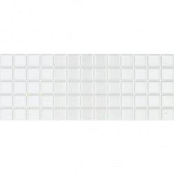 Стенни плочки за баня декоративен модул – Markham White Square G-3264 