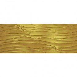 Стенни плочки за баня златист декоративен модул – Montblanc Gold Surf 