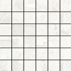 Гранитогрес плочки с размери 29.75 x 29.75 см. Jacquard Ivory Nat. Mosaico