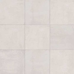 Невероятни плочки за баня в бял цвят CONCREA WHITE от Ariana Ceramica (Италия)