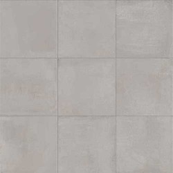 Отпускащи плочки за баня в сребрист цвят с каменен ефект CONCREA SILVER от Ariana Ceramica (Италия)