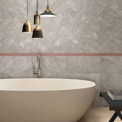 Пленителен гранитогрес в сив цвят с каменен ефект MINERAL GREIGE от Ariana Ceramica (Италия)
