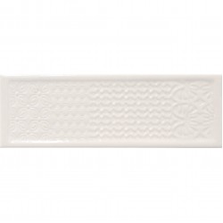 Плочки за баня с красив декор – DECOR TITAN WHITE 