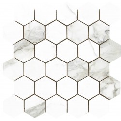 Шестоъгълни плочки HEXAGONO STATUARIO от Cifre (Испания)