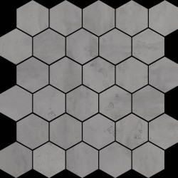 Изтънчен гранитогрес HEXAGONO ACERO PEARL от Cifre (Испания)