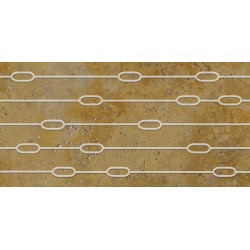 Декорни плочки за баня с размери 30 x 60 см. Titanio Gold 