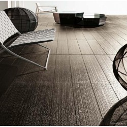 Артистичен гранитогрес в цвят орех Tamita от Iris Ceramica (Италия)