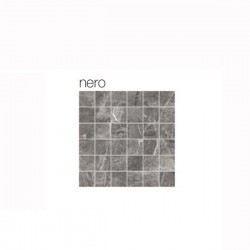 Гранитогрес плочки Nero mosaico Athena 