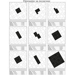 Серия гранитогрес с каменен ефект LA LECCESE 