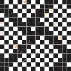 Луксозен гранитогрес като мрамор мозайка CAVA MOSAICO TAPPETO 