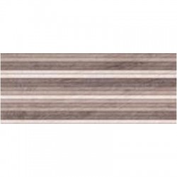 Стилни плочки за стена с размери 20 x 50 см. LINE BROWN 