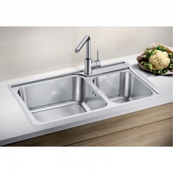 Стоманена мивка за кухненски плот BLANCO LEMIS XL 8 - IF
