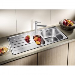 Стоманена мивка за кухненски плот BLANCO MEDIAN 6S