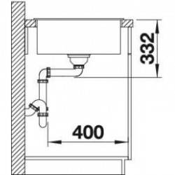 Мивка от Силгранит за кухня – BLANCO ZIA 6S